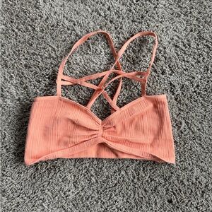 NWOT Free People Intimately Coral Bralette Size XS/S